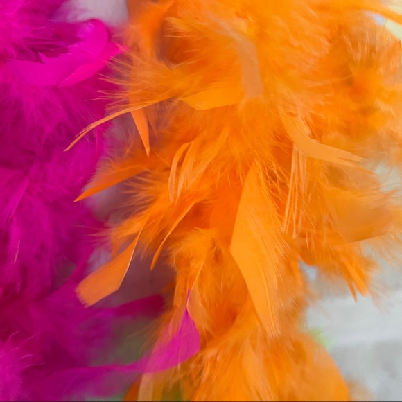 Multi color feather boa - Picture 2 of 5